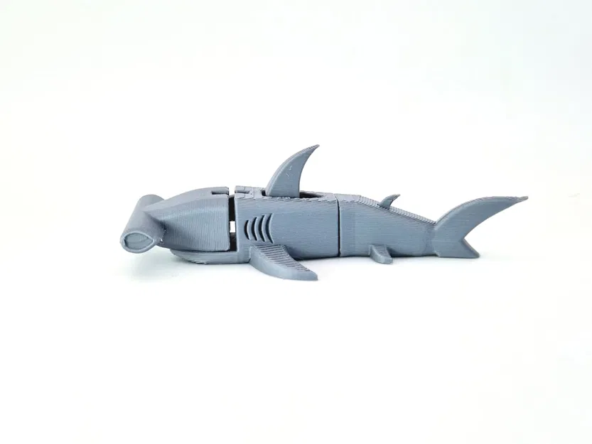 Cá Mập Búa Hàm Mở Linh Hoạt (Flexi Jaw Hammerhead Shark) - Image 5