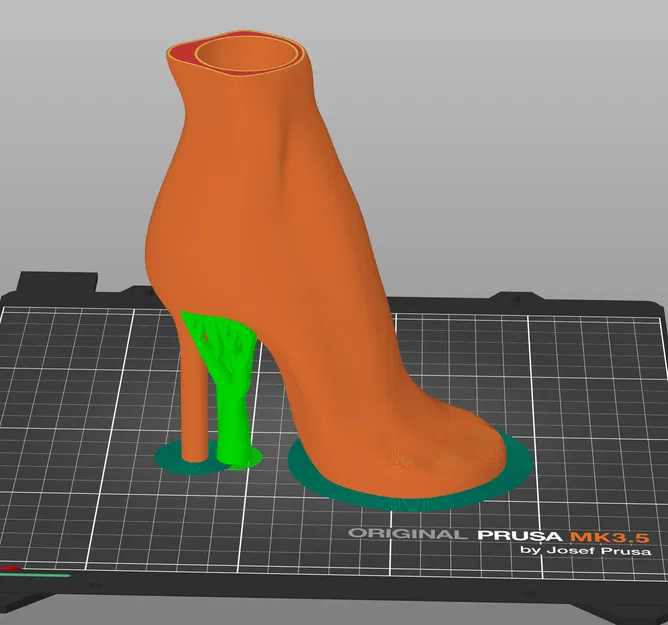 Chân Kê Hoa Giày Cao Gót - Image 4