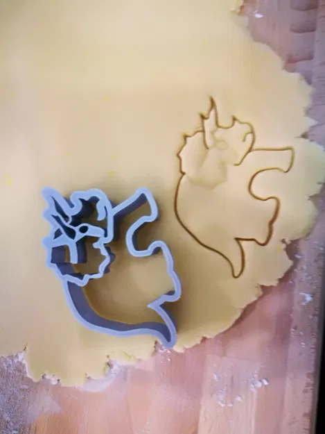 Khuôn Cắt Bánh Quy Hình Khủng Long 3 Sừng - Dinosauro Triceratorpo - Image 1