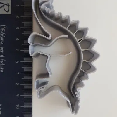 Khuôn Cắt Bánh Hình Khủng Long Stegosaurus