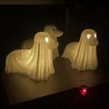 Dachshund Ghost (Đèn Tealight) - Mô Hình Chó Ma - Thumbnail 1