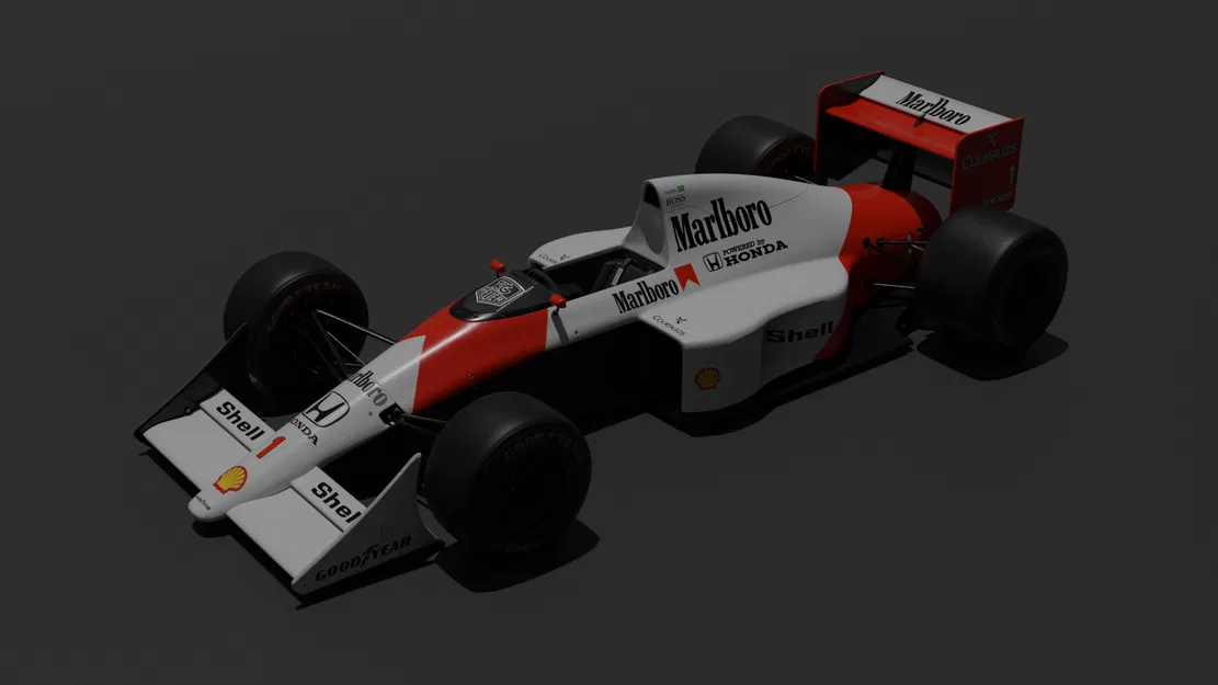 Xe F1 McLaren MP4 (Tưởng Niệm Ayrton Senna) - Image 1