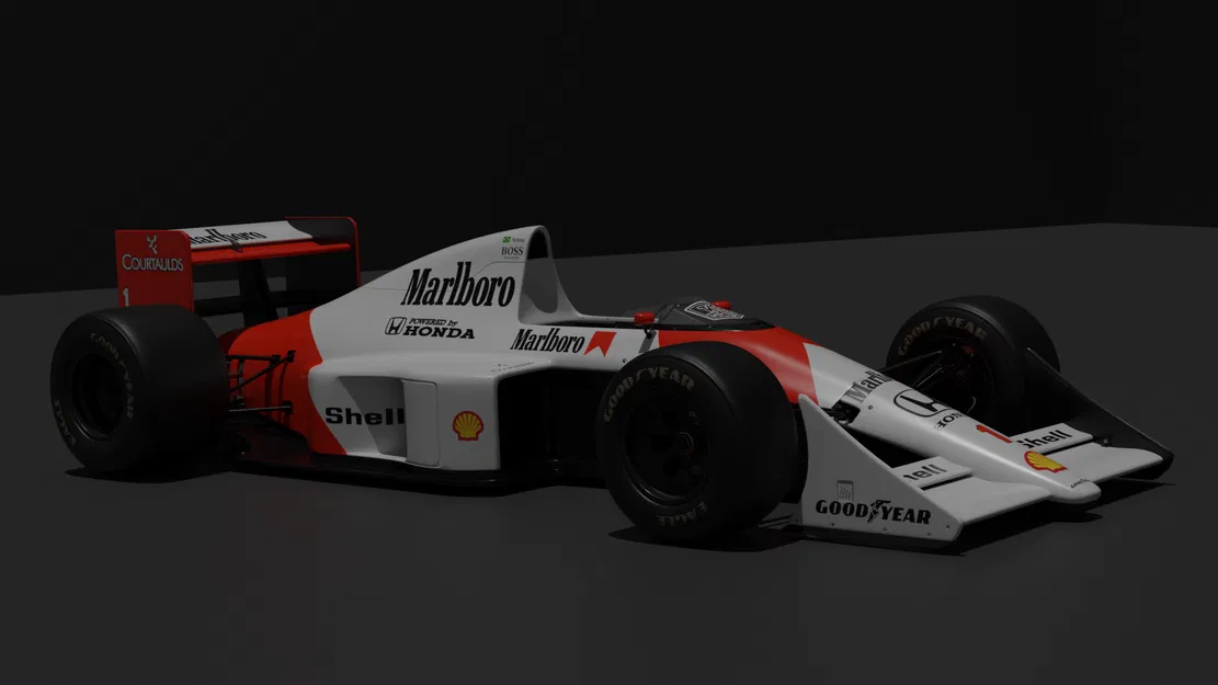 Xe F1 McLaren MP4 (Tưởng Niệm Ayrton Senna) - Image 2