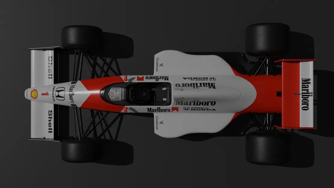 Xe F1 McLaren MP4 (Tưởng Niệm Ayrton Senna) - Image 4