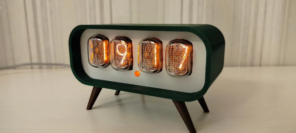 Vỏ Case Đồng Hồ Nixie IN-12 Phong Cách Retro - Image 4