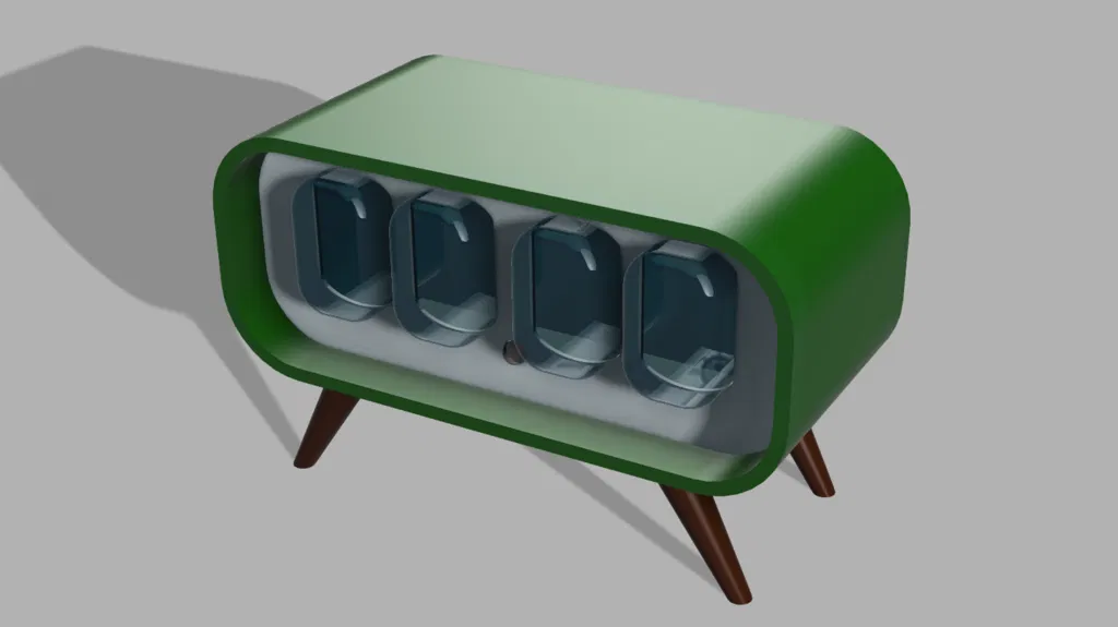 Vỏ Case Đồng Hồ Nixie IN-12 Phong Cách Retro - Image 6