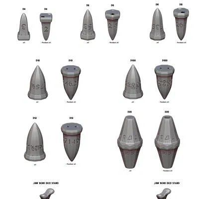 Bộ Xúc Xắc Răng Rồng