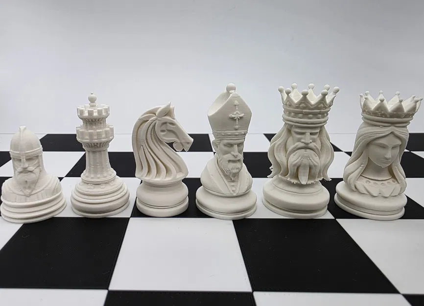Bộ Quân Cờ Tạc Tượng - Image 4