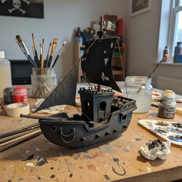 Benchy Black Pearl: Dạo bước trên biển cả đầy sợi filament và nỗi sợ - Image 1