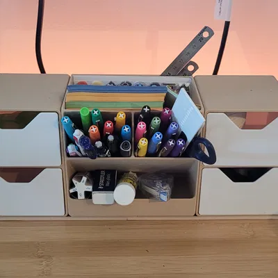 Hộp bút kiêm ngăn kéo đựng đồ