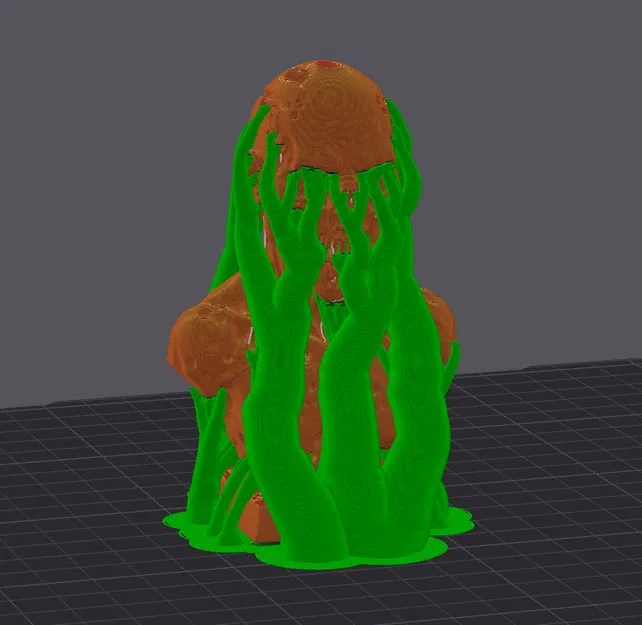 Tượng Đầu Zombie Cyborg Ghê Rợn – Tác Phẩm Điêu Khắc Kinh Dị Khoa Học Viễn Tưởng – Halloween - Image 6