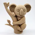 Koala Gỗ Tạc Trên Cây - Thumbnail 1