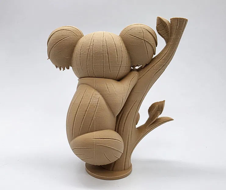 Koala Gỗ Tạc Trên Cây - Image 5