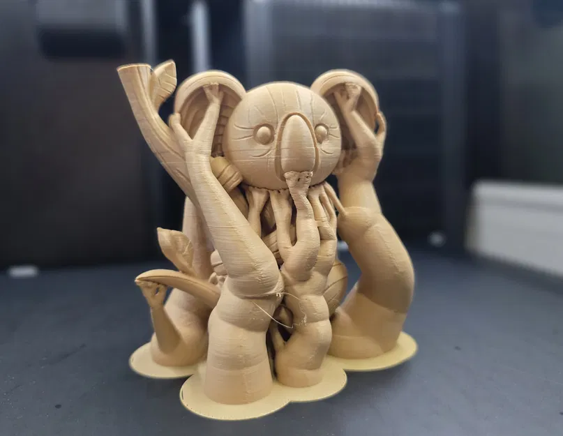 Koala Gỗ Tạc Trên Cây - Image 7