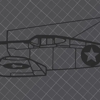 Tranh Dán Tường Chance Vought F4U Corsair