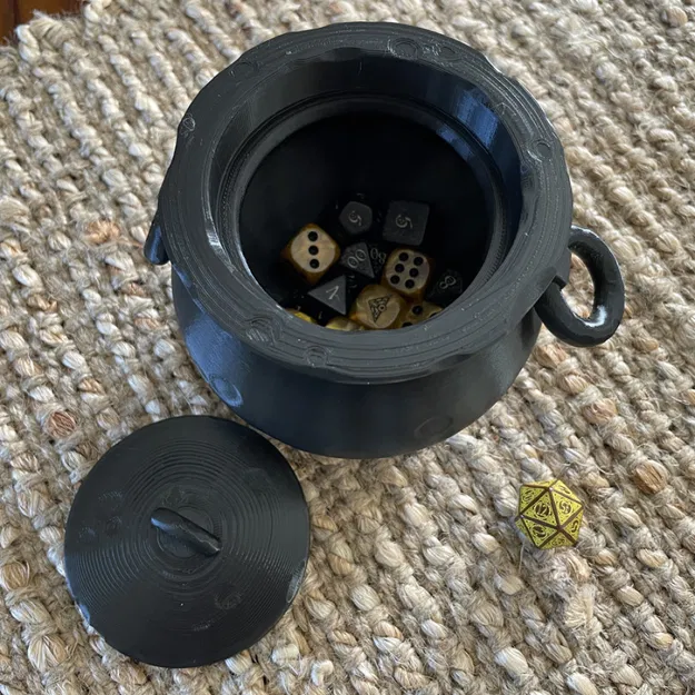 Cauldron Dice Cup - Cốc Đựng Dice Hình Vạc Lớn - Image 5