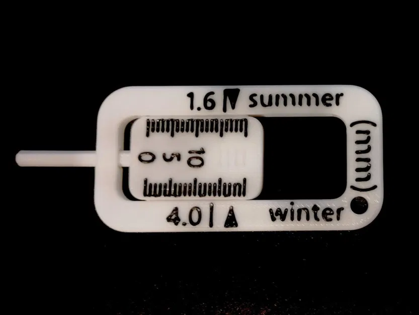 Thước Đo Độ Sâu Gai Lốp Xe Ô Tô - Image 2