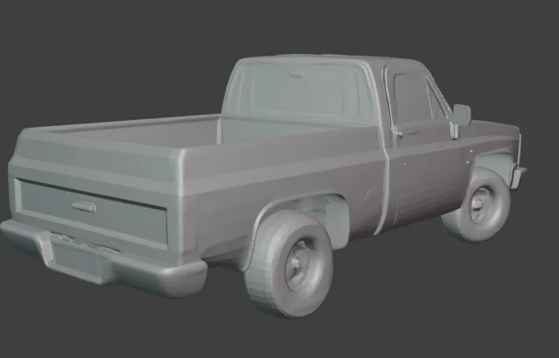 Mô Hình Xe Chevrolet Silverado C10 1985 - Image 2