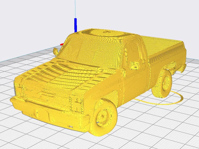 Mô Hình Xe Chevrolet Silverado C10 1985 - Image 4