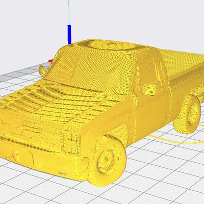 Mô Hình Xe Chevrolet Silverado C10 1985