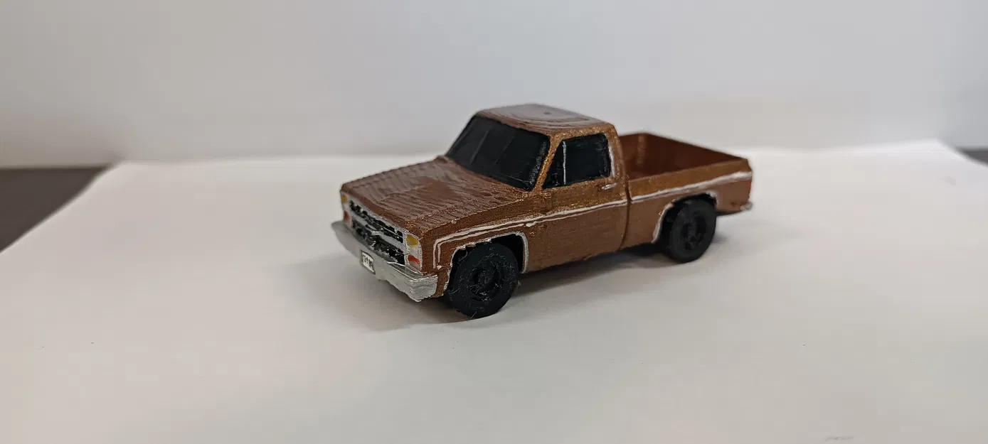 Mô Hình Xe Chevrolet Silverado C10 1985 - Image 5