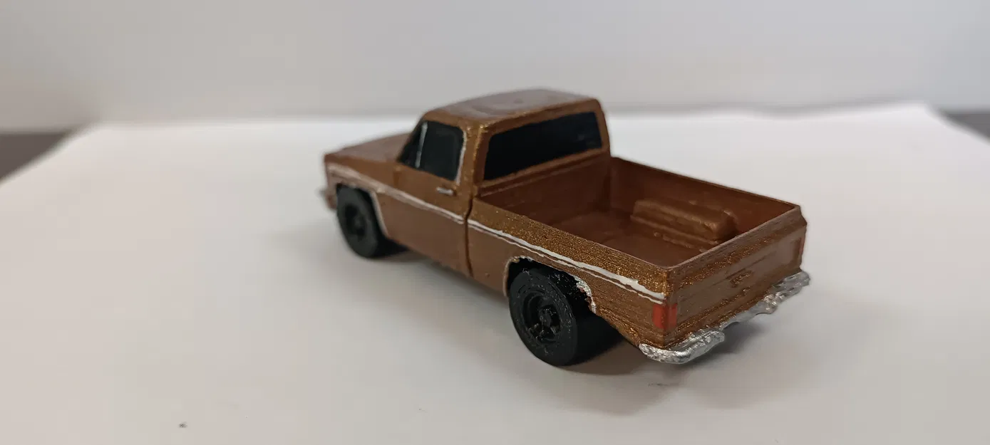 Mô Hình Xe Chevrolet Silverado C10 1985 - Image 6