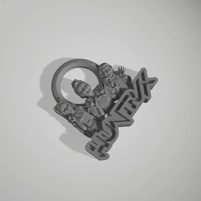 Móc Khóa Huntrix Kpop Demon Hunters Phiên Bản Fan Meeting