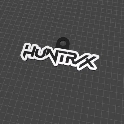 Móc khóa Huntrix Kpop Demon Hunters Fanart Logo
