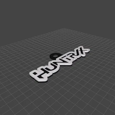 Móc khóa Huntrix Kpop Demon Hunters Fanart Logo