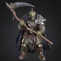 Chiến Binh Orc Khát Máu STL – Trùm Giáp Trụ với Đoản Đao Reaper | Tối ưu FDM + Resin - Thumbnail 2