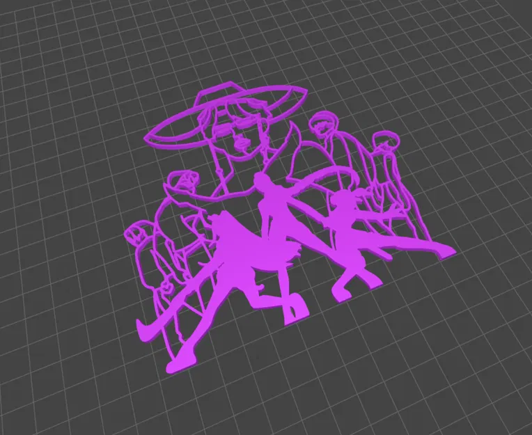 FanArt KPop Thợ Săn Quỷ Huntrix và Saja Boys - Image 3