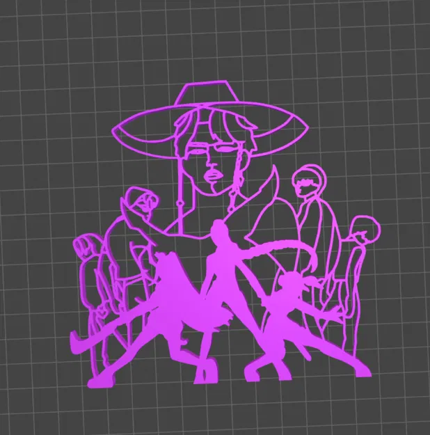 FanArt KPop Thợ Săn Quỷ Huntrix và Saja Boys - Image 5