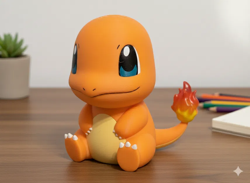 Mô Hình Charmander Chibi - Image 1