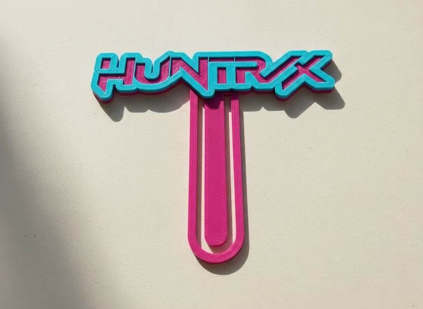 Móc khóa Huntrix Multicolor Ready STL Kpop Demon Hunters - Image 3