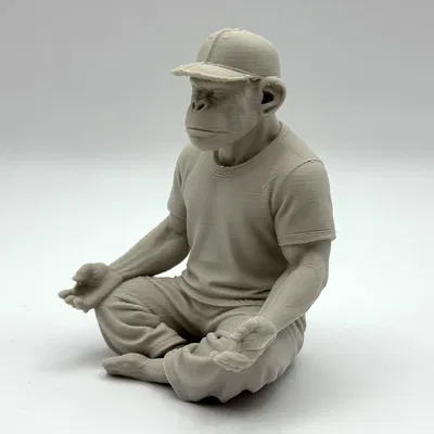 Khỉ Zen - Tượng Khỉ Thiền Định Yên Bình