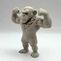 Tượng Khỉ Đột Cơ Bắp Muscle Ape - Thumbnail 2
