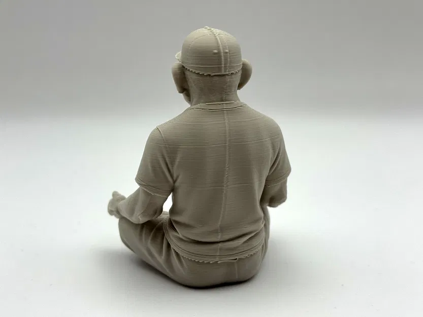 Khỉ Zen - Tượng Khỉ Thiền Định Yên Bình - Image 4