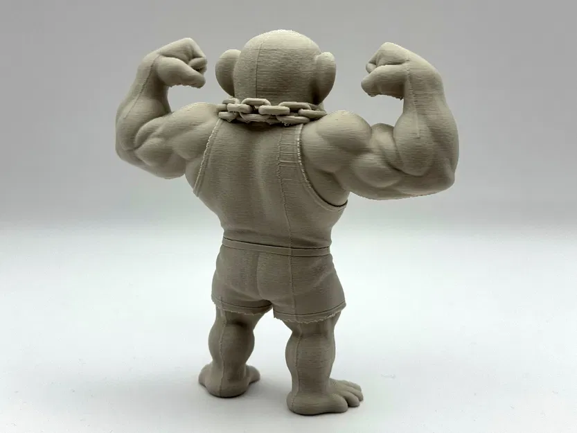 Tượng Khỉ Đột Cơ Bắp Muscle Ape - Image 3