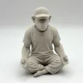Khỉ Zen - Tượng Khỉ Thiền Định Yên Bình - Thumbnail 5