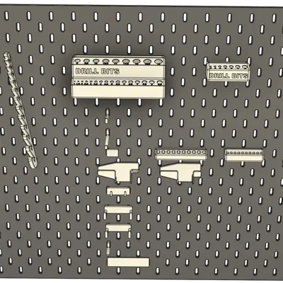 Bộ Giá Đỡ Dụng Cụ IKEA Skådis
