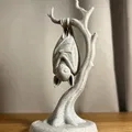 Tượng Dơi Ngủ Phong Cách Gothic - Thumbnail 2