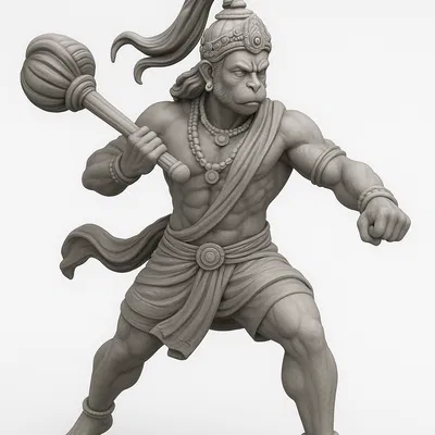 Tượng Anjineya - Chúa Tể Ấn Độ