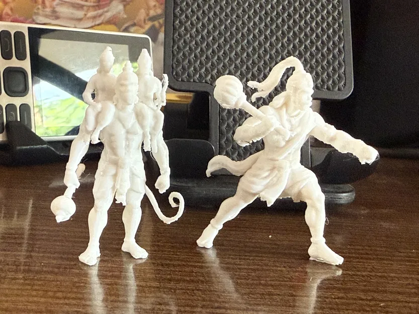 Tượng Anjineya cùng Ram Lakshman trên vai - Image 3