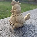 Gà "Chill" - Mô hình 3D vui nhộn - Thumbnail 1