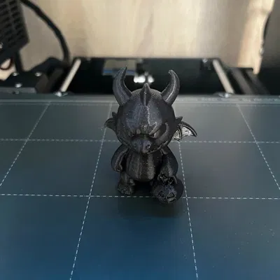 Mẫu Rồng Chibi Halloween 3D – Mô Hình Fantasy Dễ Thương