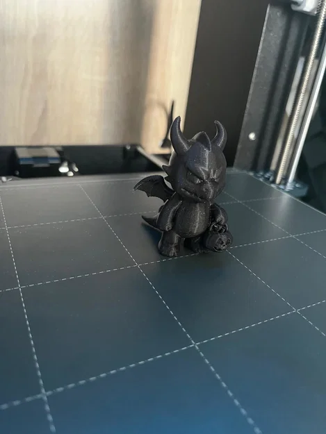 Mẫu Rồng Chibi Halloween 3D – Mô Hình Fantasy Dễ Thương - Image 4