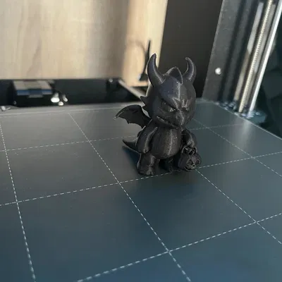 Mẫu Rồng Chibi Halloween 3D – Mô Hình Fantasy Dễ Thương