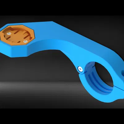 Giá đỡ ghi đông dài cho thiết bị Garmin hoặc tương thích