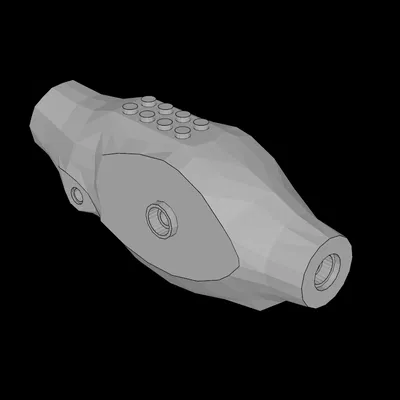 Thân Khủng Long Bạo Chúa Lego Compatible (98160.dat)