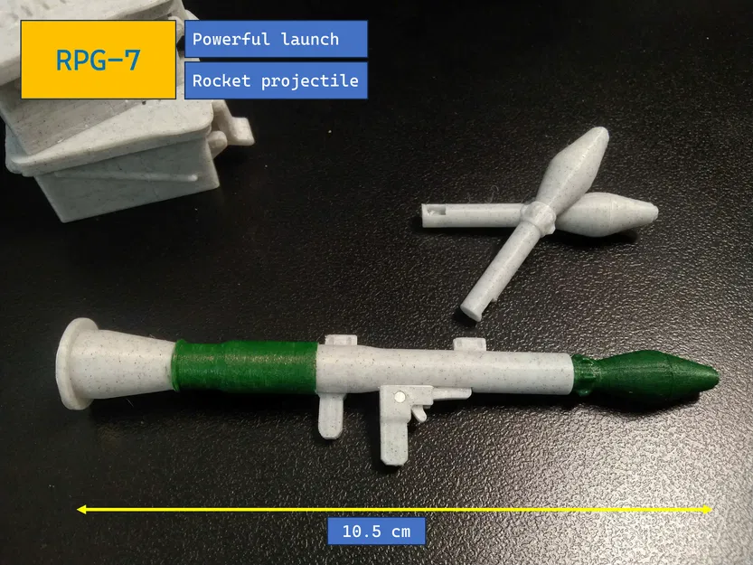 RPG-7 (súng mô hình mini) - Image 1